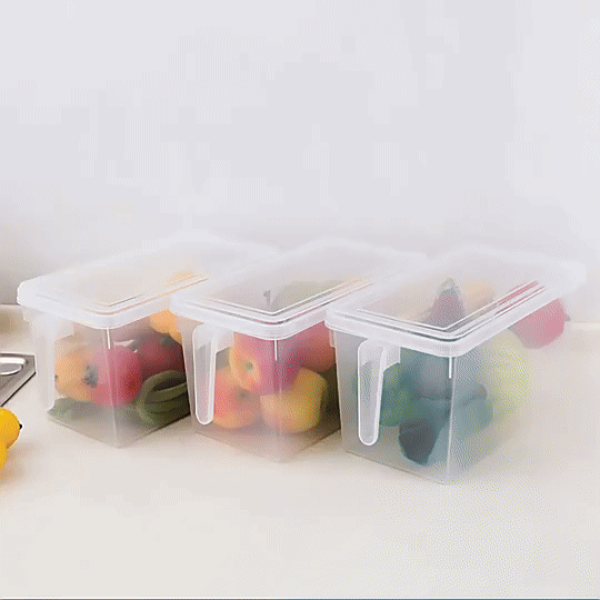 Fridge storage containers - 1000 ml (Pack of 6)