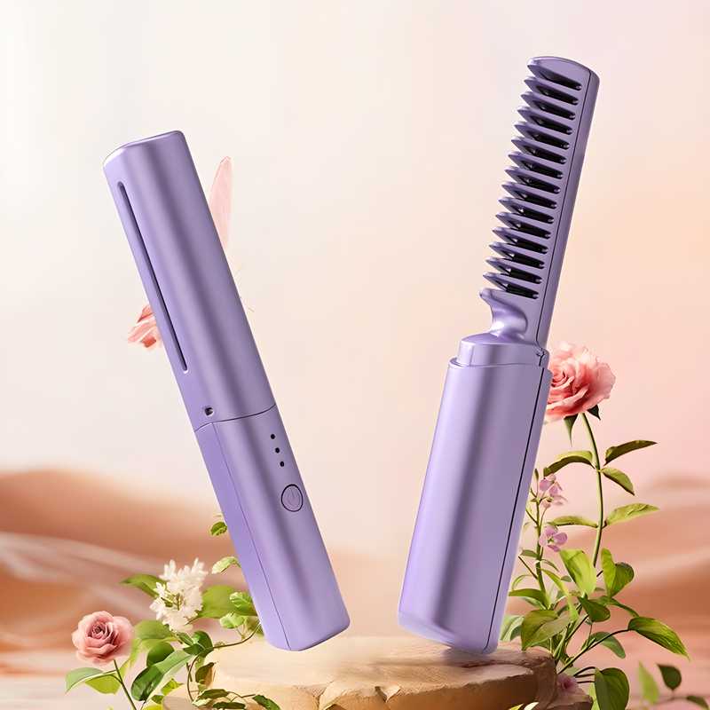 Mini Hair Straightener and Adjustable Hair Straightener Hot Comb